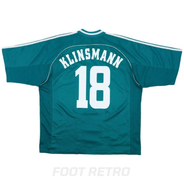 Maillot Retro Vintage Allemagne Away 1998 2000 Klinsmann