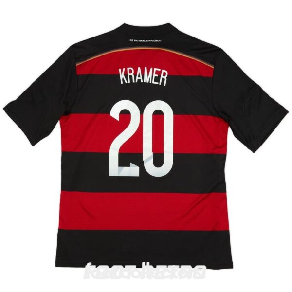 Maillot Retro Vintage Allemagne Away 2014 2015 Kramer