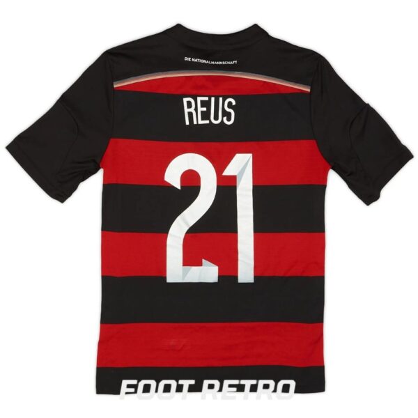 Maillot Retro Vintage Allemagne Away 2014 2015 Reus