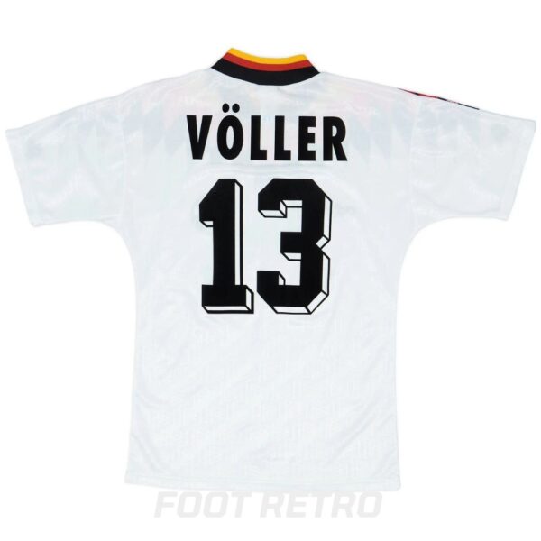 Maillot Retro Vintage Allemagne Domicile 1994 1996 Voller