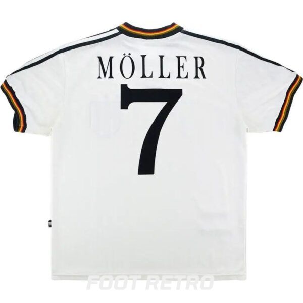 Maillot Retro Vintage Allemagne Domicile 1996 1998 Moller