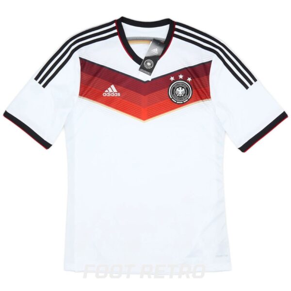 Maillot Retro Vintage Allemagne Domicile 2014 2015