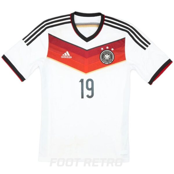 Maillot Retro Vintage Allemagne Domicile 2014 2015 Gotze