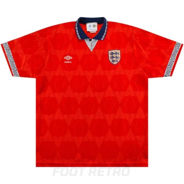 Maillot Retro Vintage Angleterre Away 1990 1992