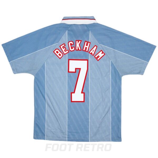 Maillot Retro Vintage Angleterre Away 1996 1997 Beckham