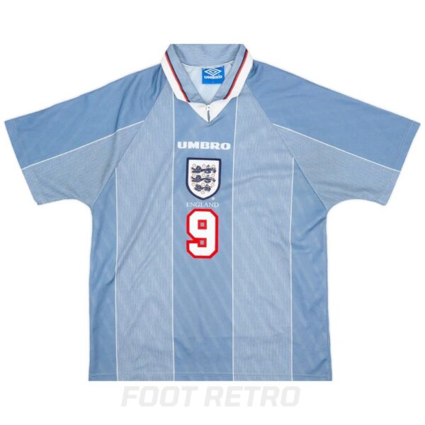 Maillot Retro Vintage Angleterre Away 1996 1997 Shearer