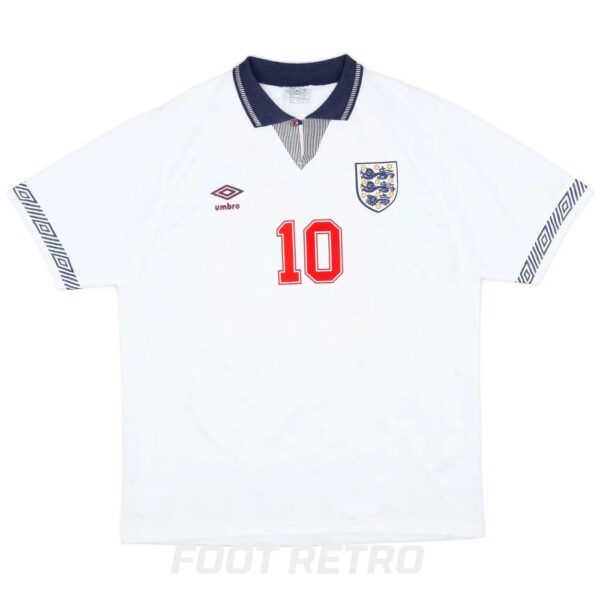 Maillot Retro Vintage Angleterre Domicile 1990 1992 Lineker