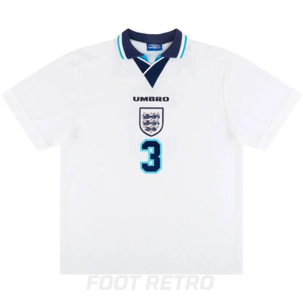 Maillot Retro Vintage Angleterre Domicile 1995 1997 Pearce