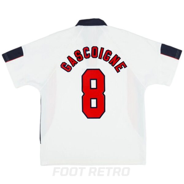 Maillot Retro Vintage Angleterre Domicile 1997 1999 Gascoigne