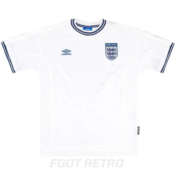 Maillot Retro Vintage Angleterre Domicile 1999 2001