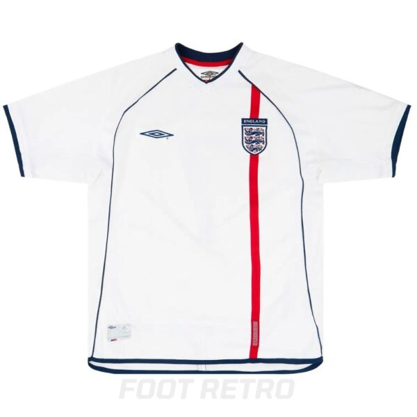 Maillot Retro Vintage Angleterre Domicile 2001 2003