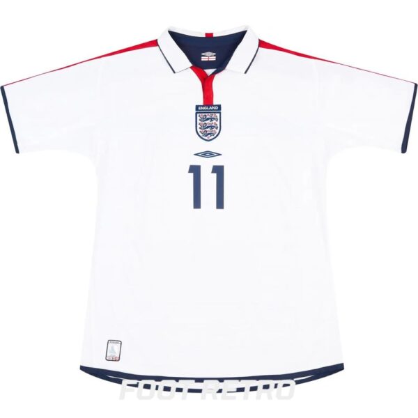 Maillot Retro Vintage Angleterre Domicile 2003 2005 Lampard