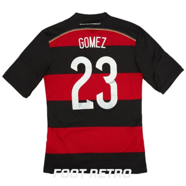 Maillot Retro Vintage Allemagne Away 2014 2015 Gomez