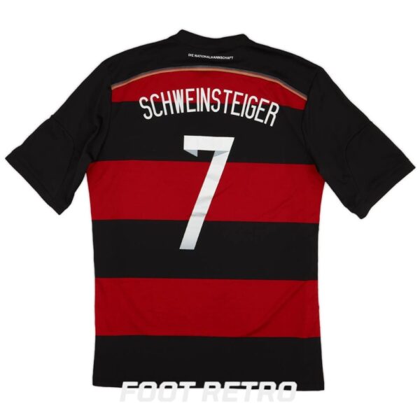 Maillot Retro Vintage Allemagne Away 2014 2015 Schweinsteiger