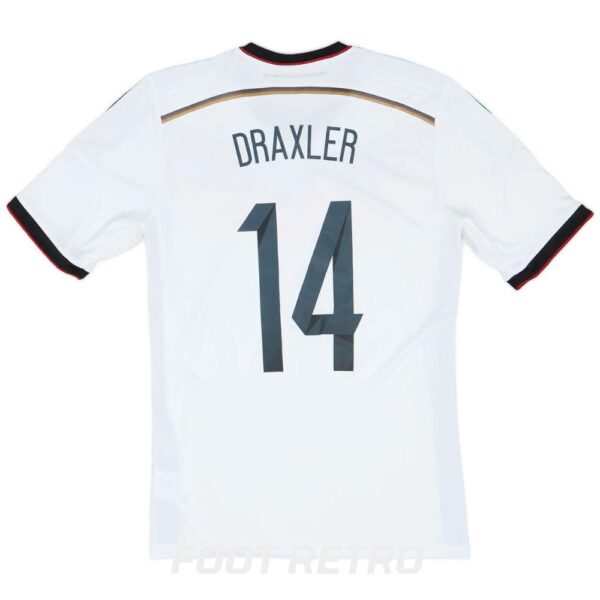 Maillot Retro Vintage Allemagne Domicile 2014 2015 Draxler