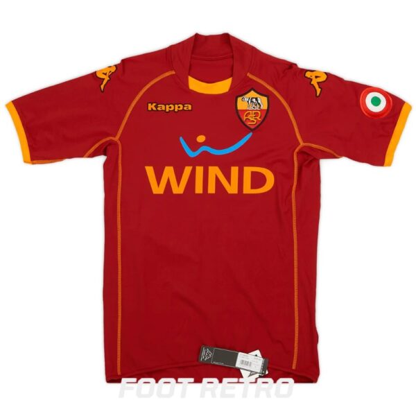 Maillot Retro Vintage AS Roma Domicile 2008 2009 Totti