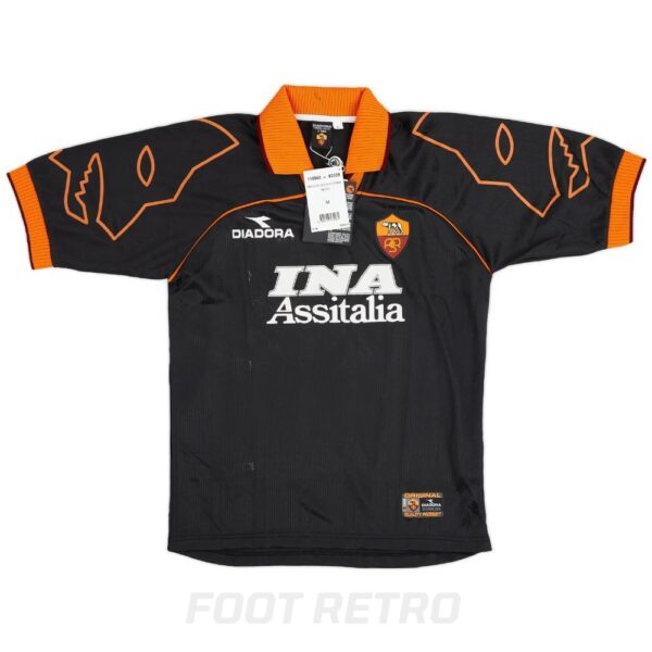 Maillot Retro Vintage AS Roma Third 1999 2000 Nakata