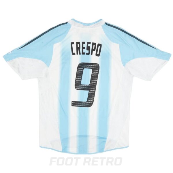 Maillot Retro Vintage Argentine Domicile 2004 2005 Crespo