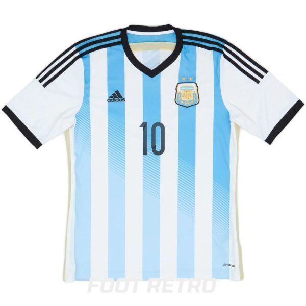 Maillot Retro Vintage Argentine Domicile 2013 2015 Messi