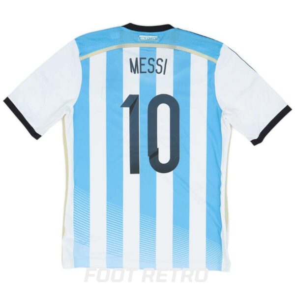 Maillot Retro Vintage Argentine Domicile 2013 2015 Messi