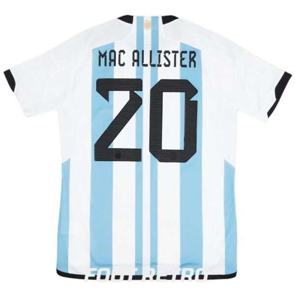 Maillot Retro Vintage Argentine Domicile 2022 2023 Allister