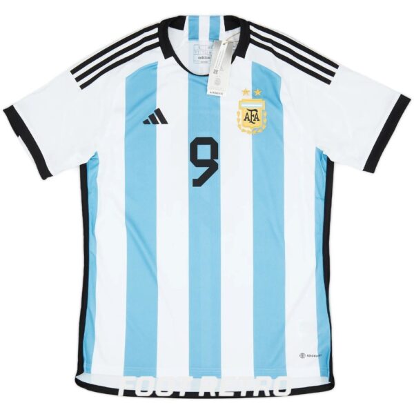 Maillot Retro Vintage Argentine Domicile 2022 2023 Álvarez