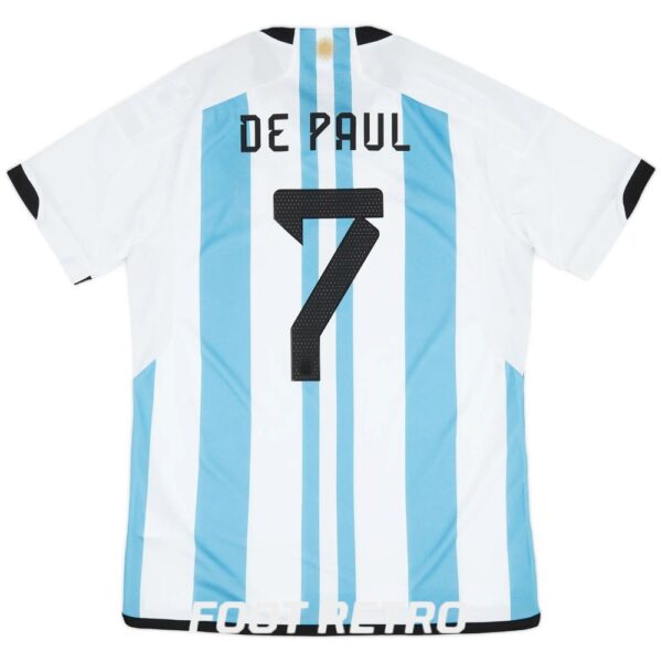 Maillot Retro Vintage Argentine Domicile 2022 2023 Paul