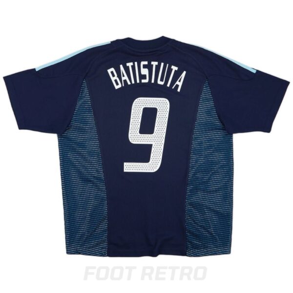 Maillot Retro Vintage Argentine Exterieur 2002 2004 Batistuta