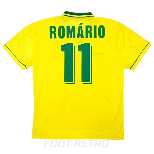 Maillot Retro Vintage Brésil Domicile 1994 Romário