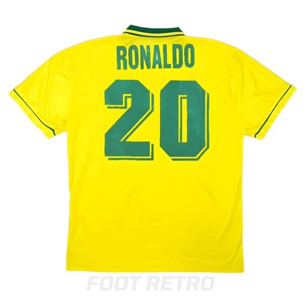 Maillot Retro Vintage Brésil Domicile 1994 Ronaldo