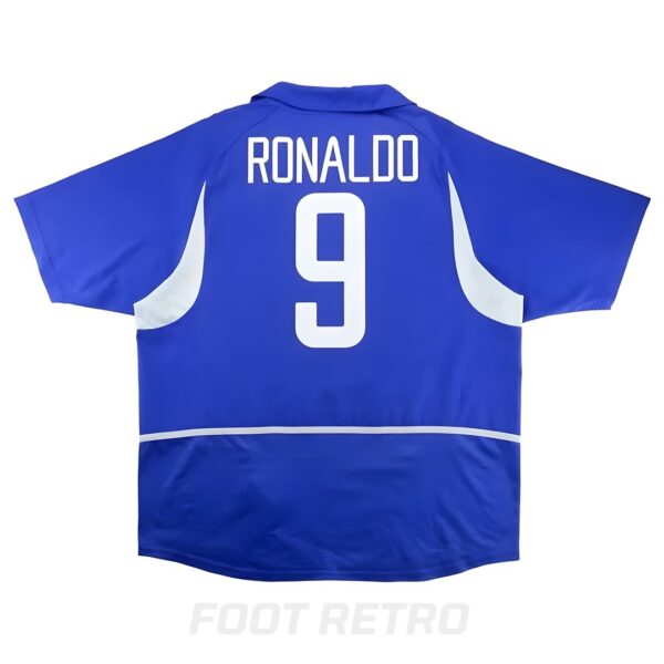 Maillot Retro Vintage Brésil Exterieur 2002 Ronaldo