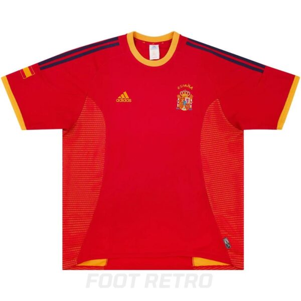 Maillot Retro Vintage Espagne Domicile 2002 2004