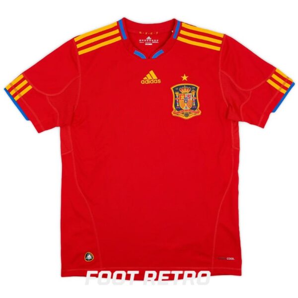 Maillot Retro Vintage Espagne Domicile 2009 2010