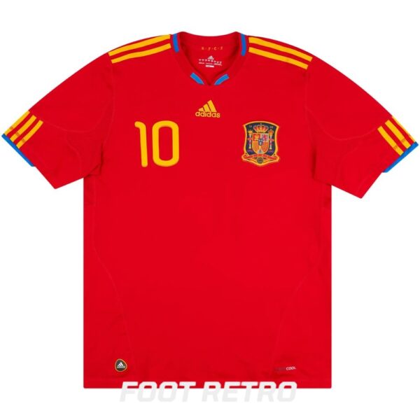 Maillot Retro Vintage Espagne Domicile 2009 2010 Fabregas