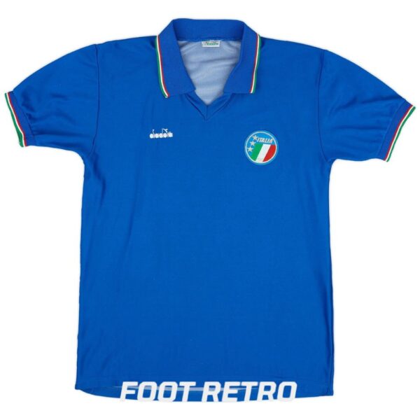 Maillot Retro Vintage Italie Domicile 1986 1991