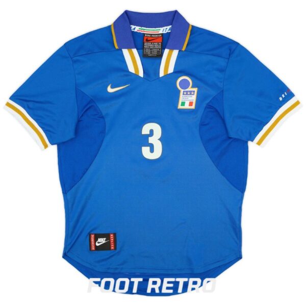 Maillot Retro Vintage Italie Domicile 1996 1997 Maldini