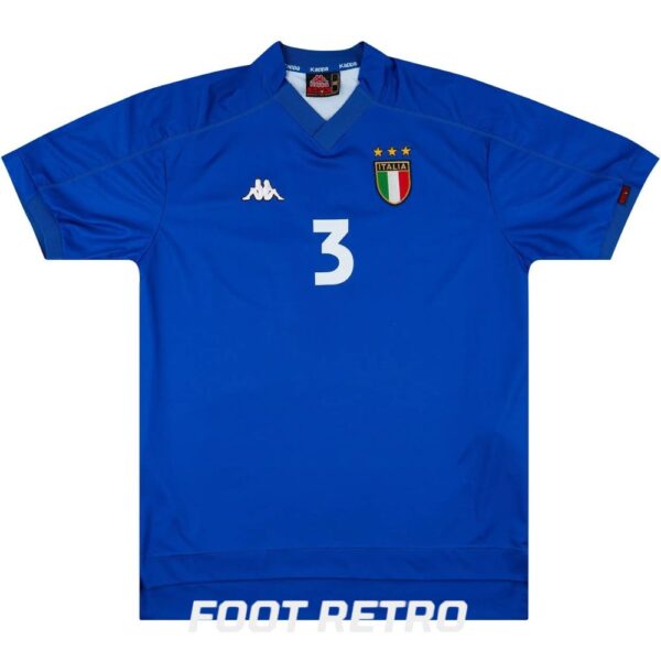 Maillot Retro Vintage Italie Domicile 1998 1999 Maldini