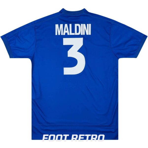 Maillot Retro Vintage Italie Domicile 1998 1999 Maldini