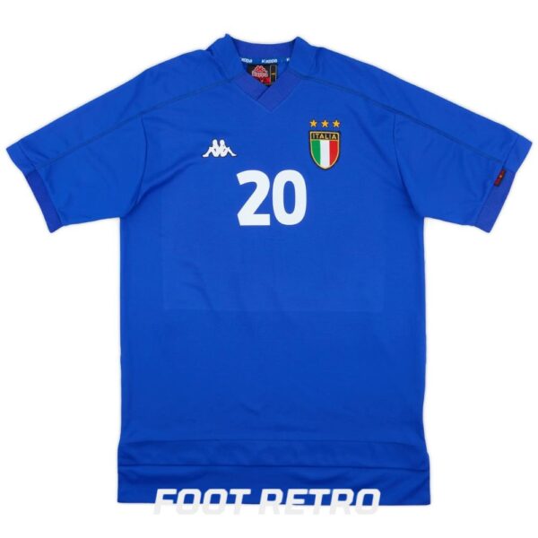 Maillot Retro Vintage Italie Domicile 1998 1999 Totti