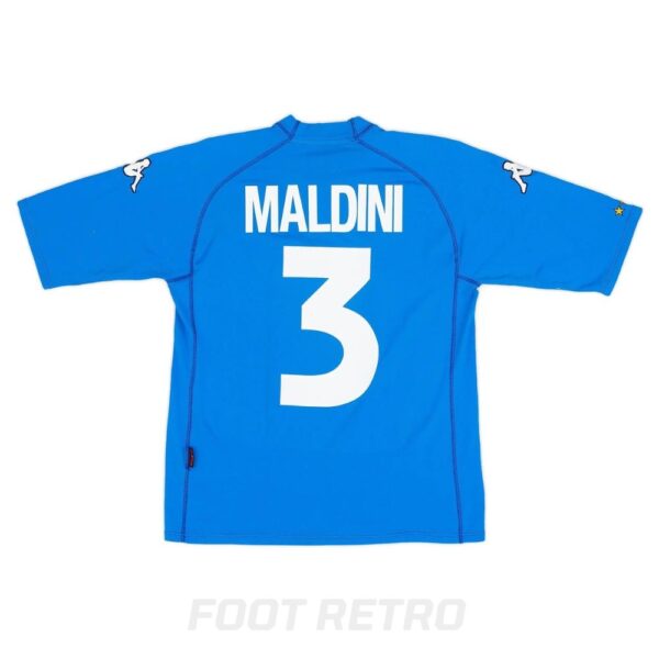 Maillot Retro Vintage Italie Domicile 2000 2001 Maldini