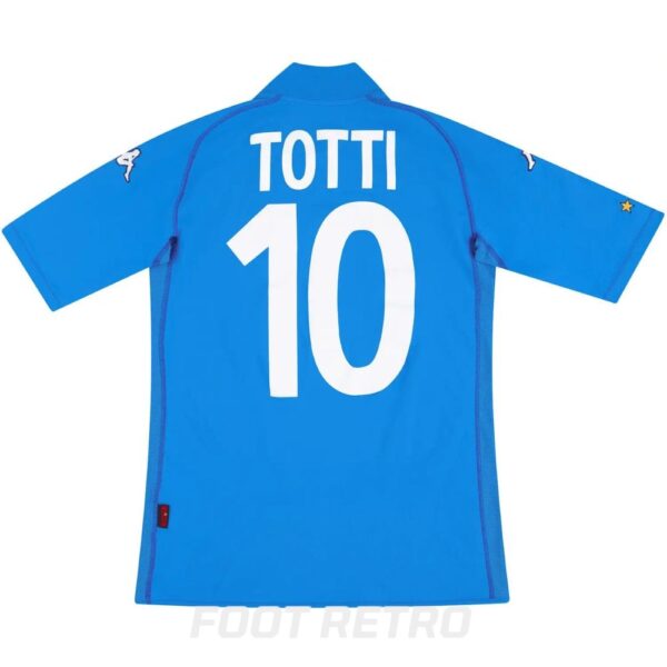 Maillot Retro Vintage Italie Domicile 2002 Totti