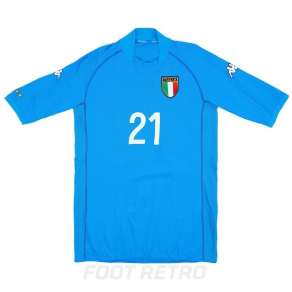 Maillot Retro Vintage Italie Domicile 2002 Vieri