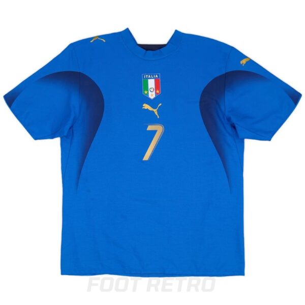 Maillot Retro Vintage Italie Domicile 2006 Del Piero