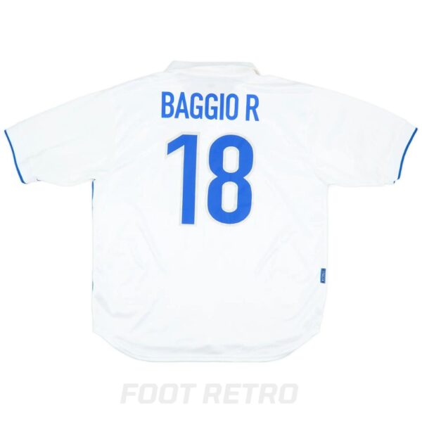 Maillot Retro Vintage Italie Exterieur 1997 1998 Baggio