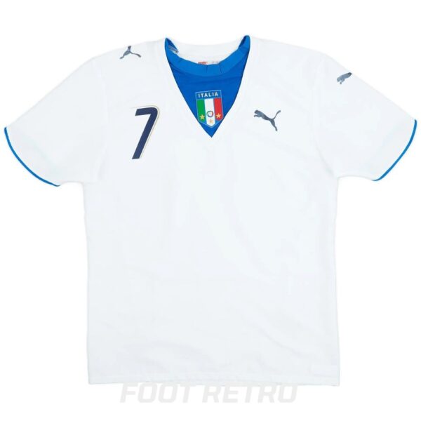 Maillot Retro Vintage Italie Exterieur 2006 Del Piero