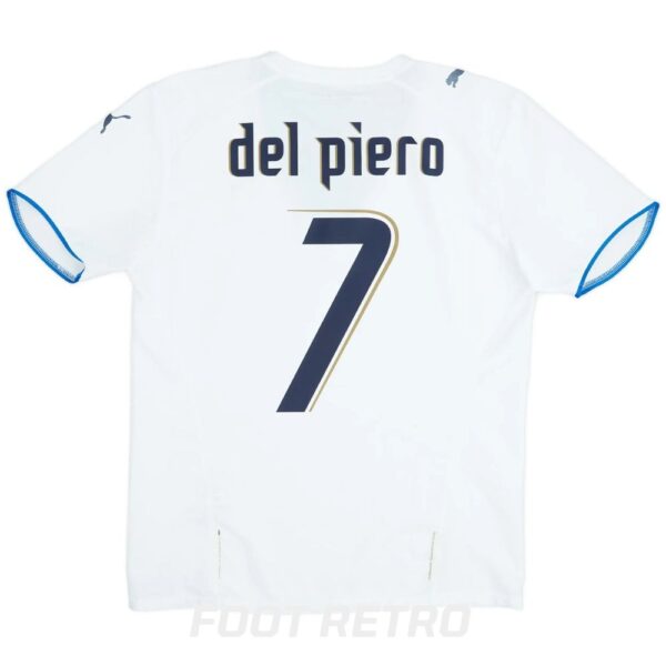 Maillot Retro Vintage Italie Exterieur 2006 Del Piero