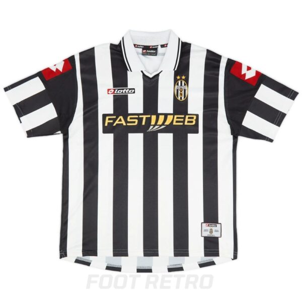 Maillot Retro Vintage Juventus Domicile 2001 2002 Del Piero