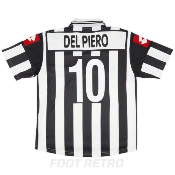 Maillot Retro Vintage Juventus Domicile 2001 2002 Del Piero