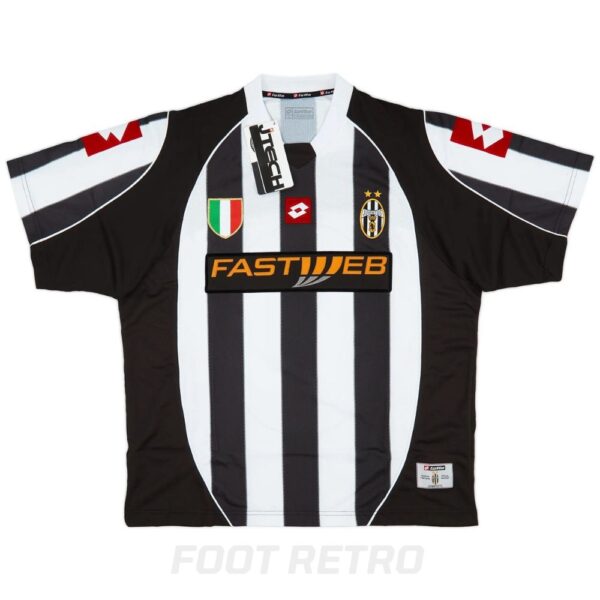 Maillot Retro Vintage Juventus Domicile 2002 2003 Del Piero