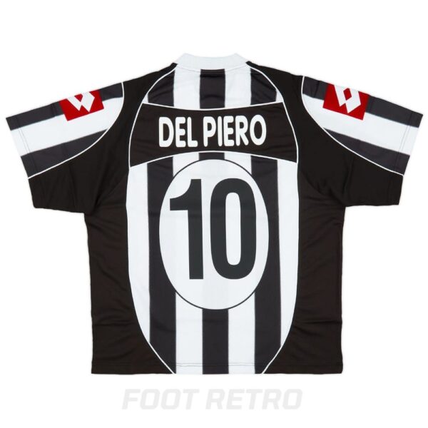 Maillot Retro Vintage Juventus Domicile 2002 2003 Del Piero